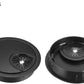 uxcell Cable Hole Cover, 2.4Inch/60mm Zinc Alloy Desk Wire Cord Cable Grommets Hole Cover for Office PC Desk Cable Cord Organizer, 4Pcs Black
