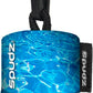 SPUDZ Ultra Microfiber Lens Cleaner – Closable Pouch, Clip-On, Washable – for Optics, Scopes, Glasses | Riptide, 6 x 6 Inch