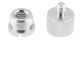 TAODAN 8PCS Black and Silver Aluminum Alloy Microphone Adapter Screws Set Tripod Adaptor Suitable for Shockproof Camera Mounts