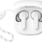 Soundcore by Anker P20i True Wireless Earbuds, 10mm Drivers with Big Bass, Bluetooth 5.3, 30H Long Playtime, Water-Resistant, 2 Mics for AI Clear Calls, 22 Preset EQs, Customization (White)
