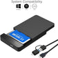 250GB Ultra Slim Portable External Hard Drive 2.5'' USB 3.0 HDD Storage for Mac, PC, Laptop, PS4, Xbox one