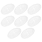 PATIKIL Desk Grommet 2-1/16", 8 Pcs Round Cable Grommet Cord Hole Cover with Adhesive Tape Flexible Table Wire Organizer for Office Home Table Countertop, White