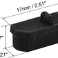 uxcell 6 Pcs Clear Ethernet Hub Port Display Port Adapter Anti Dust Cover Cap Protector Plug