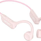CXK Bone Conduction Earbuds,Open Ear Headphones Bluetooth 5.3, Wireless Headphones 8H Playtime, IPX6 Waterproof Sport Headphones for Sports, Peach
