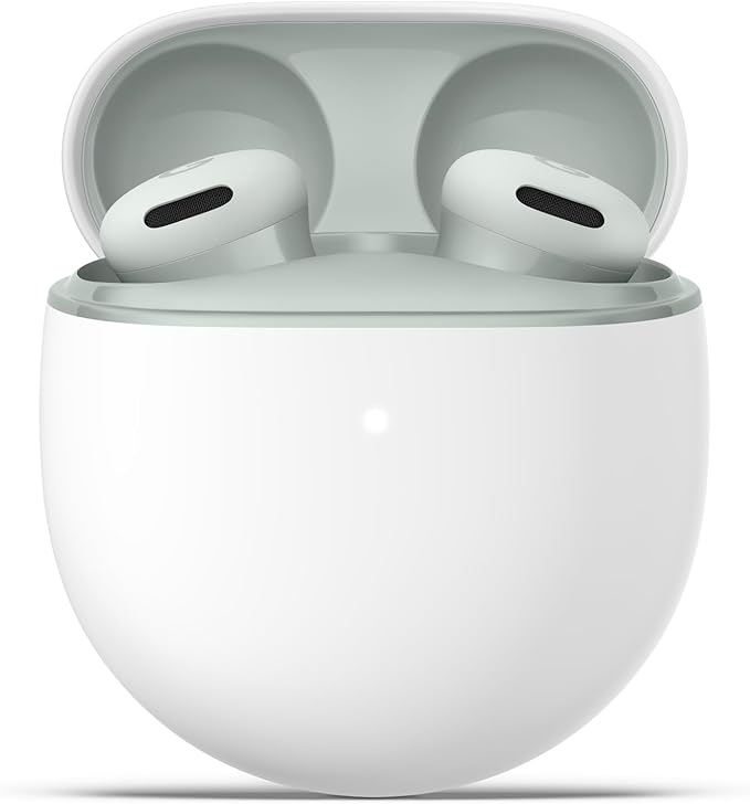 Google Pixel Buds 2a - Wireless Bluetooth Earbuds with Active Noise Cancellation and Transparency Mode - Lightweight, Comfortable Fit - 20-Hour Battery - Water Resistant - Built for Gemini - Fog