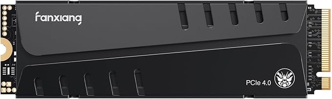 fanxiang S770 4TB NVMe M.2 SSD for PS5 - with Heatsink and DRAM, Up to 7300MB/s, PCIe 4.0, Suitable for PS5 Memory Expansion, Game Enthusiasts, IT Professionals