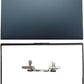 Replacement Laptop LCD Cover Back Rear Top Lid Hinges Front Bezel for Lenovo ideapad 5 15IIL05 15ARE05 15ITL05 5-15IIL05 5-15ARE05 5-15ITL05 5-15ALC05 5CB0X56073 5CB0Z31048 (Dark Blue)