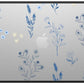 CASETiFY Impact MacBook Air 15" (M2-M4) Case [Cushioned Impact Corners/Scratch-Resistant/Anti-Slip Grip] - Small Blue Flowers - Clear Black