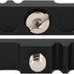 Camera Cage Cable Clamp, CNC Integrated Mounting Clamp, 1/4" Universal Portable Cage Fitting Wire Clip for Camera Data Cable Management