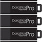 Centon Electronics DataStick Pro USB 3.2 Gen1 Flash Drive, 128 GB, 5 USB Flash Drives, 5 Bulk Pack, Black