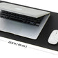 Compact Cork Desk Mat - Small Dual-Sided Desk Pad for Office and Home - Desk Organization and Accessories - Ideal for Large Mouse Pad and Small Desk Mats on Top of Desks(Black,23.6"x 11.8")