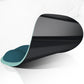 ITNRSIIET Ergonomic Mouse Pad, Cushioned Gel Wrist Rest, Non-Slip Base, Smooth Surface, Cute Multi-Color, 9.5 x 8.2 in, Light Green to White