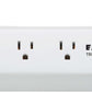 Eaton Tripp Lite Series Desk Clamp Power Strip Surge Protector, 3-Outlets, USB-A & USB-C Charging Ports, 900 Joules, 8ft Braided Flat Extension Cord, Lifetime Manufacturer's Warranty (TLP308U20CLAMP)
