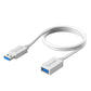 SABRENT 22AWG USB 3.0 Extension Cable A Male to A Female [White] 3 Feet (CB-303W)