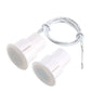 Magnetic Reed Switch RC-36 NC Recessed Wired Window Door Contact Sensor for Home Security and Burglar Alarm Systems 5 Pcs (Pack of 2)
