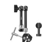 SMALLRIG Magic Arm with Super Clamp for Action Cameras, Camera Clamp Mount for GoPro Hero 13/12/11, for DJI Osmo Action 5 pro/4/3, for Insta360 Ace Pro 2, with 1/4" Screw for Monitor/LED Lights