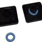 Captain O-Ring - Rubber Oring Keyboard Switch Dampeners Blue [40A-R 0.4mm Reduction] (135 pcs w/Screen Cloth)