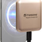 Transcend ESD420 1TB Magnetic External SSD, Up to 2000MB/s, Supports Apple 4K ProRes HDR Record, MagSafe, iPhone17,16,15/iPad/Mac/Tablets/Windows/Android, USB 3.2 Gen2x2 20Gbps Portable USB-C SSD