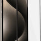 CASETiFY Impact Ultra HD Screen Protector [Strengthened 9H aluminosilicate glass, applicator included] for iPhone 15
