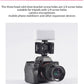 Aluminum Camera Cold Shoe Mount, Hot Shoe Extension Camera Flash Bracket for Light, Mic, with 1/4'' Tripod Screw (ST-002)