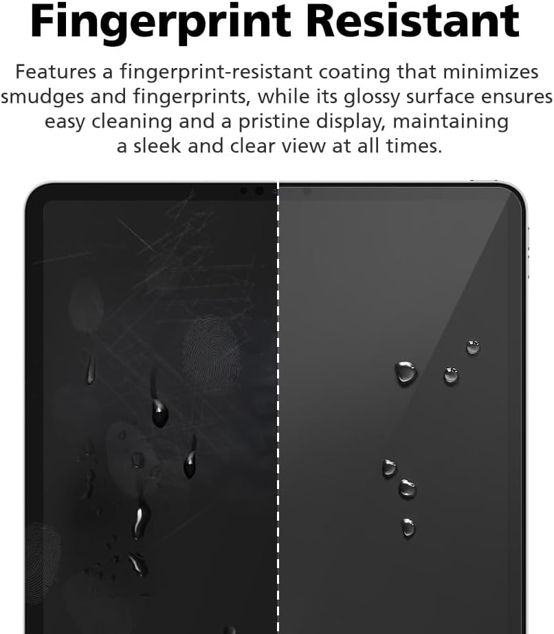 360° 4-Way Magnetic & Nano Adsorption Privacy Screen Protector for iPad Pro 13 Inch M4 2024 | Detachable, Anti-Spy, Anti-Fingerprint | Works in Both Landscape & Portrait Modes