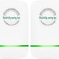 Elon-musk's Electricity Saving Box Stop Watt Stopwatt Energy Saving Device Save Energy Saving Device Energy Saving Power Strip for Home Office US Plug 90v-250v 30kw Rated Green (2PCS, White)
