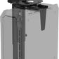 Suptek Clamp-on Desk or Desk Leg PC Mount,Adjustable Height and Width,CPU Under Desk Table Beam PC Mount Bracket Computer Tower Wall and Under Counter Holder
