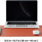 Cork Desk Mat - Dual-Sided Desk Pad for Office and Home - Desk Organization and Accessories - Ideal for Large Mouse Pad and Desk Mats on Top of Desks(Orange,80cmx 40cm)
