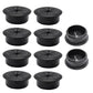 10 Pcs Desk Grommet 2" / 50 mm, Desk Hole Cover for Cables Black, Cable Grommet ABS Plastic, Desk Hole Grommet for Home & Office Pc, Detachable Cable Cord Organizer