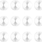 12 Pack Cable Clips, Znben Wire Organizer Holder Adhesive Cord Management Charger Wire Holder Clips for Desk, Home, Office, Car, Cubicle, Nightstand White