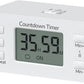 DEWENWILS 36 Hours Countdown Timer Outlet, Timers for Electrical Outlets Indoor, Large Screen & Repeat Function, Grounded Outlet, Auto Shut Off for Fan, Lights, Charger, 125V 60Hz, 1 Pack
