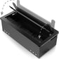 ZESHAN Cable Cubby Conference Table Power Box with 45 Degree Angle Convenient Plug-in Socket, Power Fully Enclosed Bottom Box Power Socket, USB, HDMI, RJ45