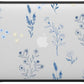 CASETiFY Impact MacBook Air 13" (M1/Intel) Case [Cushioned Impact Corners/Scratch-Resistant/Anti-Slip Grip] - Small Blue Flowers - Clear Black