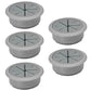 5 Pcs Desk Grommet 2" / 50 mm, Desk Hole Cover for Cables Dark Grey, Cable Grommet ABS Plastic, Desk Hole Grommet for Home & Office Pc, Detachable Cable Cord Organizer