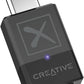 Creative BT-W5 Smart Bluetooth 5.3 Audio Transmitter with aptX Adaptive, High-Resolution 24-bit / 96 kHz Audio, Device-Switching Function, Works with PC/Mac/Gaming Consoles