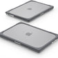 Batianda Compatible with New MacBook Pro 16 inch Case 2024 M4 Chip 2023 2021 Release with M3 M2 Pro Max, Heavy Duty Protective Plastic Hard Shell with Fold Kickstand & Keyboard Cover Protector, Gray