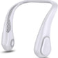AMACOOL Bladeless Neck Fan Portable Personal Fan 5000mAh Rechargeable Battery Operated Wearable Fan for Women Men Outdoor Sport Travel Patio Garden Work Home Kitchen(White)
