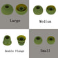 Silicone Ear Bud Tips Replacement Earbud Tips Compatible with Powerbeats 1/2/3 Wireless Beats by Dre Headphones,4 Pairs Earbud Cap