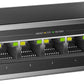 6 Port 2.5Gb Unmanaged Ethernet Switch with 5* 2.5G Base-T Ports, 1*10G SFP Ports, AUMOX PRO 60Gbps Switching Capacity Compatible with 100/1000/2500Mbps Plug and Play