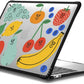CASETiFY Impact MacBook Air 13" (M1/Intel) Case [Cushioned Impact Corners/Scratch-Resistant/Anti-Slip Grip] - Fruit Salad - Clear Black