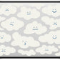 CASETiFY Impact MacBook Air 13" (M1/Intel) Case [Cushioned Impact Corners/Scratch-Resistant/Anti-Slip Grip] - Cute Clouds - Clear Black