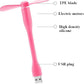 Mini USB Fan, Portable Pocket Fan USB-A Powered Little Cooler, Quiet Operation, for Home Office Car Outdoor Travel- 4 Pack (Pink)