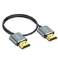 Twozoh Ultra-Thin HDMI to HDMI Cable 6.6FT, Hyper Slim HDMI 2.0 Cable, Extreme Flexible HDMI Cord Support 3D/4K@60Hz, 2160P, 1080P