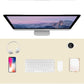 PU Leather Desk Pad Protector Gaming Mouse Pad Non Slip Desk Mat for Keyboard and Mouse Waterproof Desk Writing Pad for Office and Home Desk Accessories(Beige, 23.6 * 11.8)