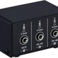 Audio Switcher 3.5mm 2 in 1 Out/1 in 2 Out A/B Switch Stereo Audio Splitter Box with No Distortion 3.5mm Jack for Switching Between Computer Speakers and Headphones