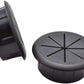 Aifeier ET 2 Inch (50mm) Flexible Desk Grommets Wire Cord Hole Cover Cable Organizer for Desktop Equipment Wiring Management and Protection