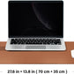 Cork Desk Mat - Dual-Sided Desk Pad for Office and Home - Desk Organization and Accessories - Ideal for Large Mouse Pad and Desk Mats on Top of Desks(Brown,27.6"x 13.8")
