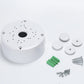 Universal Bullet Security Camera Junction Box Mount Bracket Plastic Rainproof Junction Box Mount Bracket for IP Camera Electric Enclosure, Indoor/Outdoor Wall Cable Junction Base Boxes (2 Pack)