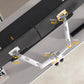 NB North Bayou Dual Monitor Desk Mount Stand Full Motion Swivel Computer Monitor Arm for Two Screens 17-27 Inch with 4.4~19.8lbs Load Capacity for Each Display F160-W