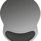 ITNRSIIET Ergonomic Mouse Pad with Comfort Gel Wrist Rest, Non-Slip PU Base, Smooth Textured Surface, Reduces Hand Fatigue & Wrist Pain, 8.7 x 7.2 Inch for Office Gaming Home, Gray Gradient